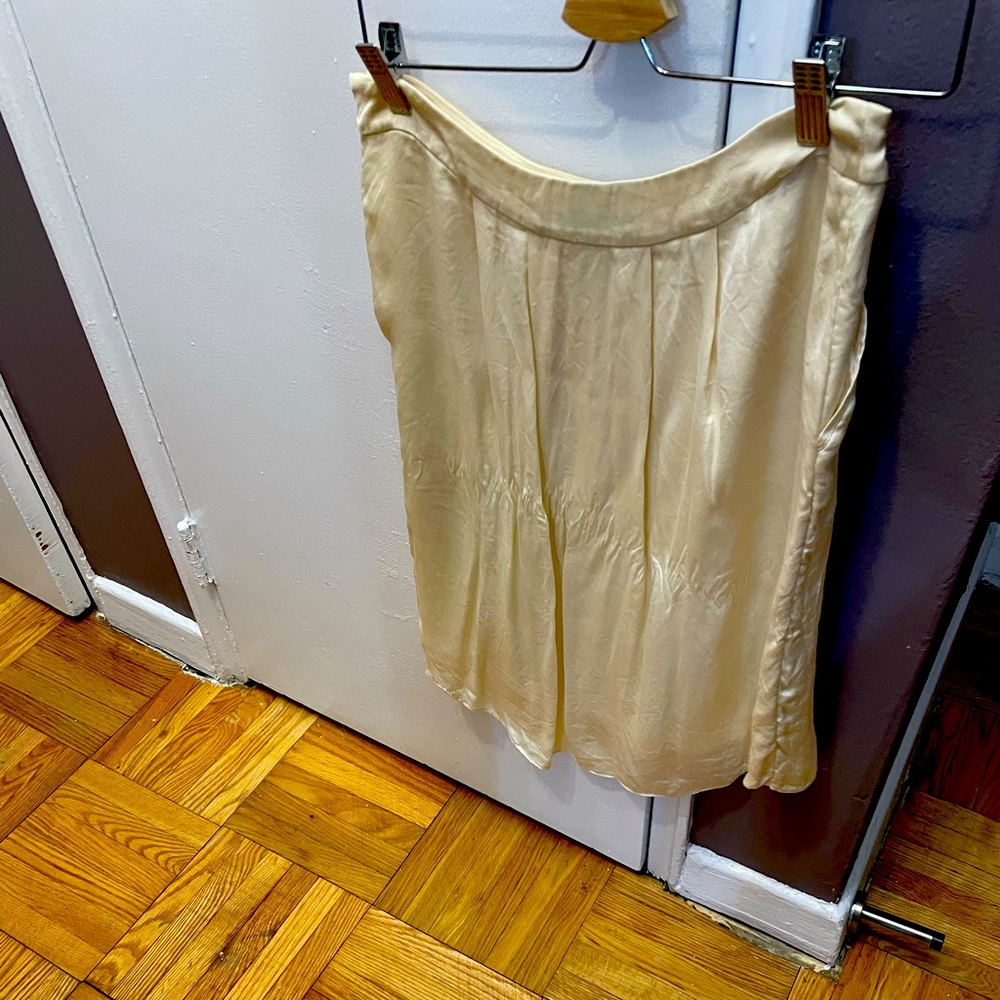 Scream silk skirt